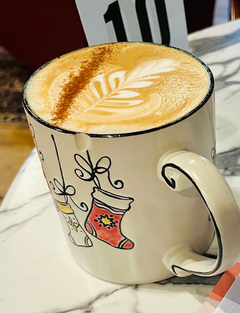 Coffee at Fresh Pots Coffee Bar, specialty coffee shop in Indianapolis