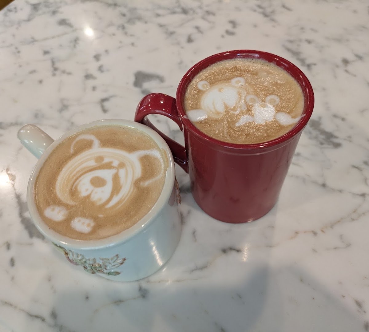 Coffee at Fresh Pots Coffee Bar, specialty coffee shop in Indianapolis