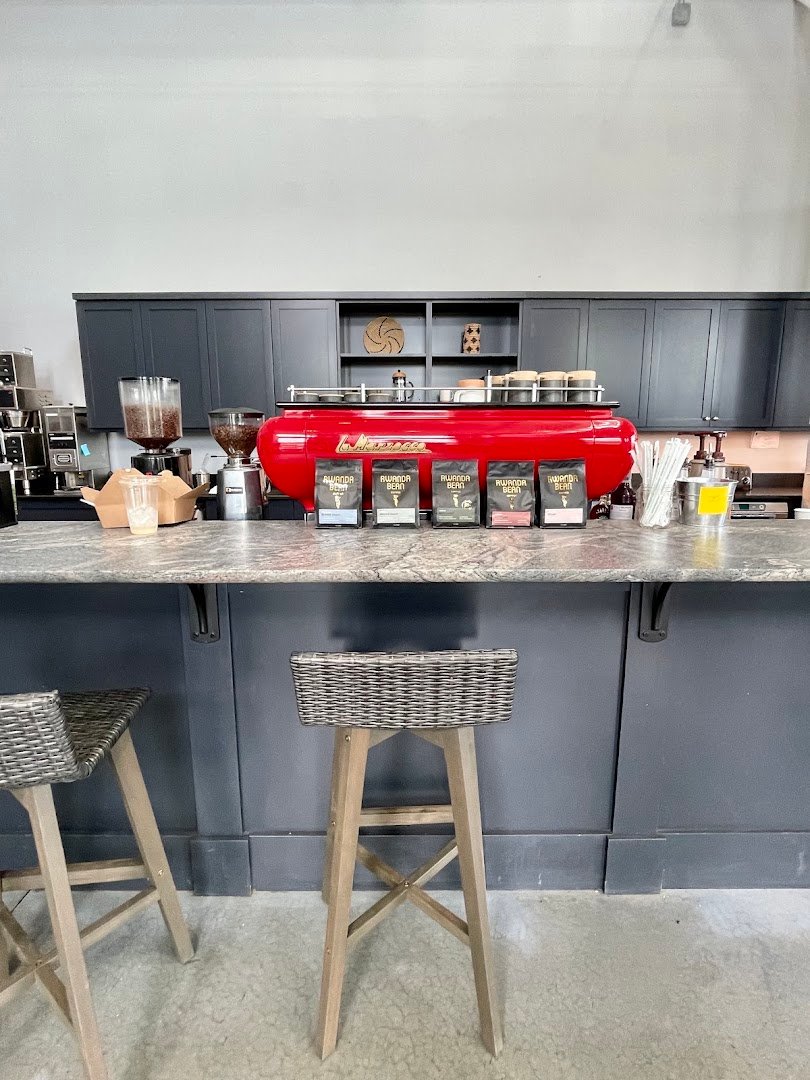 Interior of Rwanda Bean Company: ROASTERY, specialty coffee shop in Portland