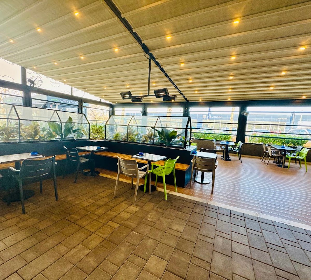 Interior of Coffee Dream, specialty coffee shop in Belgrade
