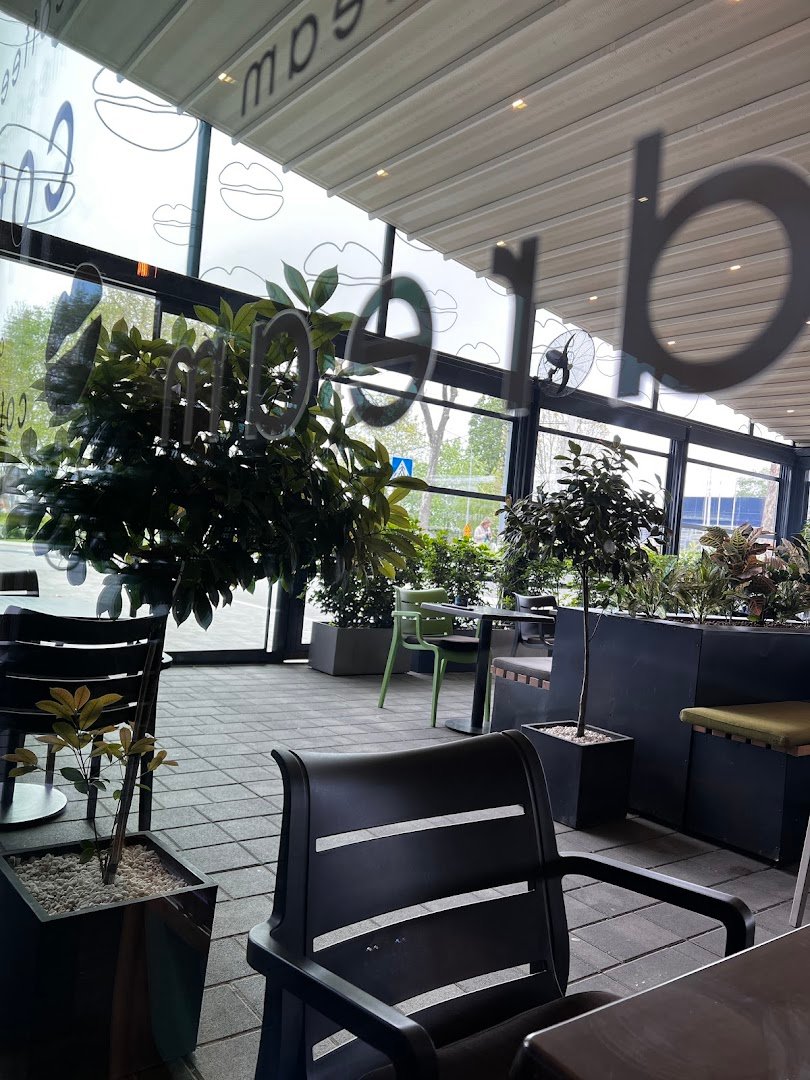 Interior of Coffee Dream, specialty coffee shop in Belgrade