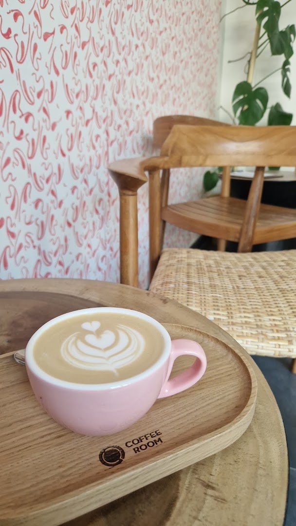Coffee at Coffee Room Osadni, specialty coffee shop in Prague