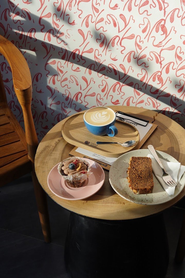 Coffee at Coffee Room Osadni, specialty coffee shop in Prague