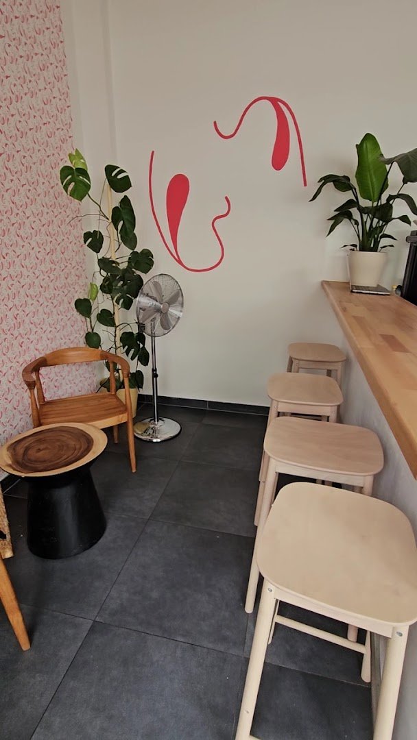 Interior of Coffee Room Osadni, specialty coffee shop in Prague