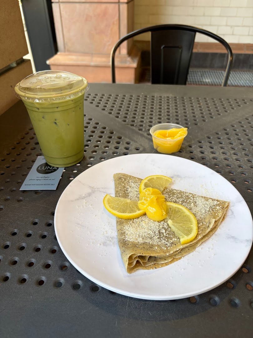 Coffee at Luna Bakery & Cafe, specialty coffee shop in Cleveland