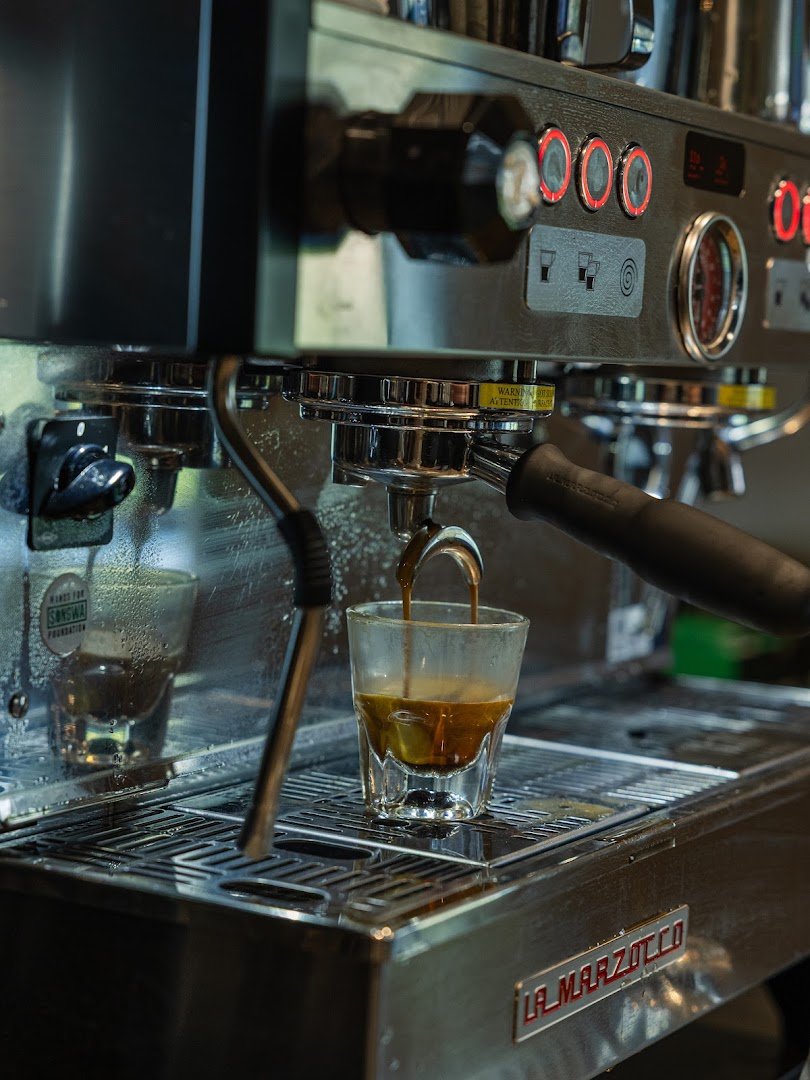 Coffee at Stories Coffee Company, specialty coffee shop in Omaha