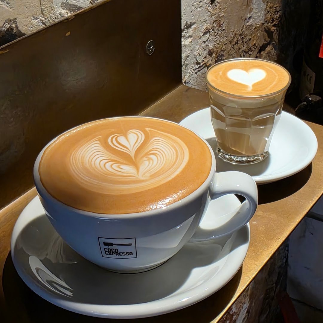 Coffee at Coco Espresso, specialty coffee shop in Hong Kong