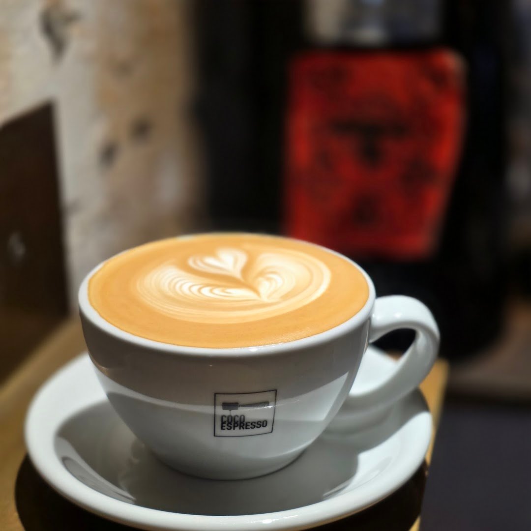 Coffee at Coco Espresso, specialty coffee shop in Hong Kong