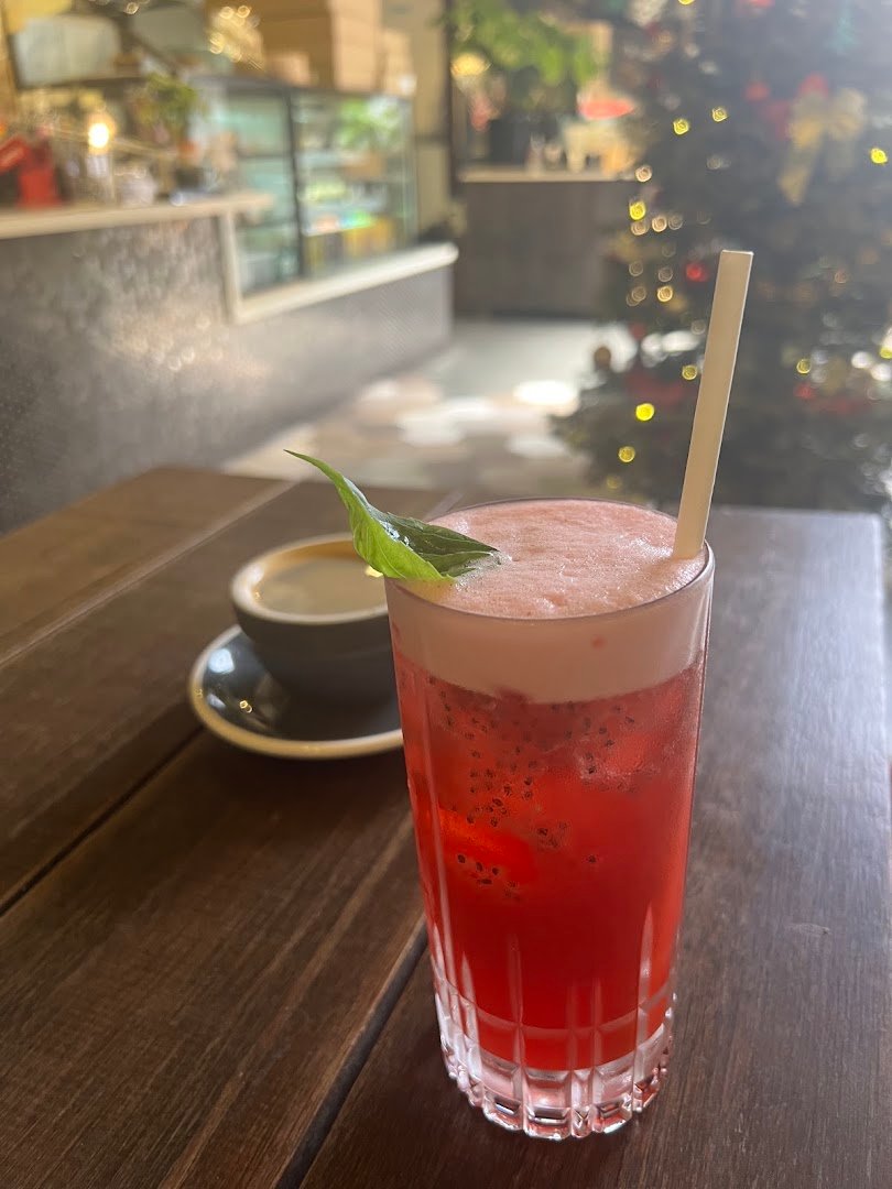 Coffee at Dutch Colony Coffee Co., specialty coffee shop in Singapore