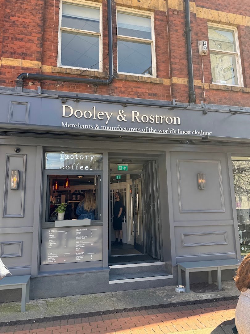 Storefront of Factory Coffee MCR, specialty coffee shop in Manchester