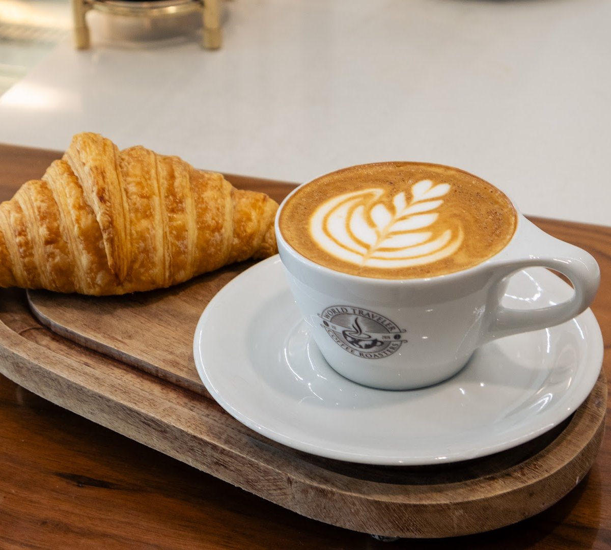 Coffee at World Traveler Coffee Roasters, specialty coffee shop in Sacramento