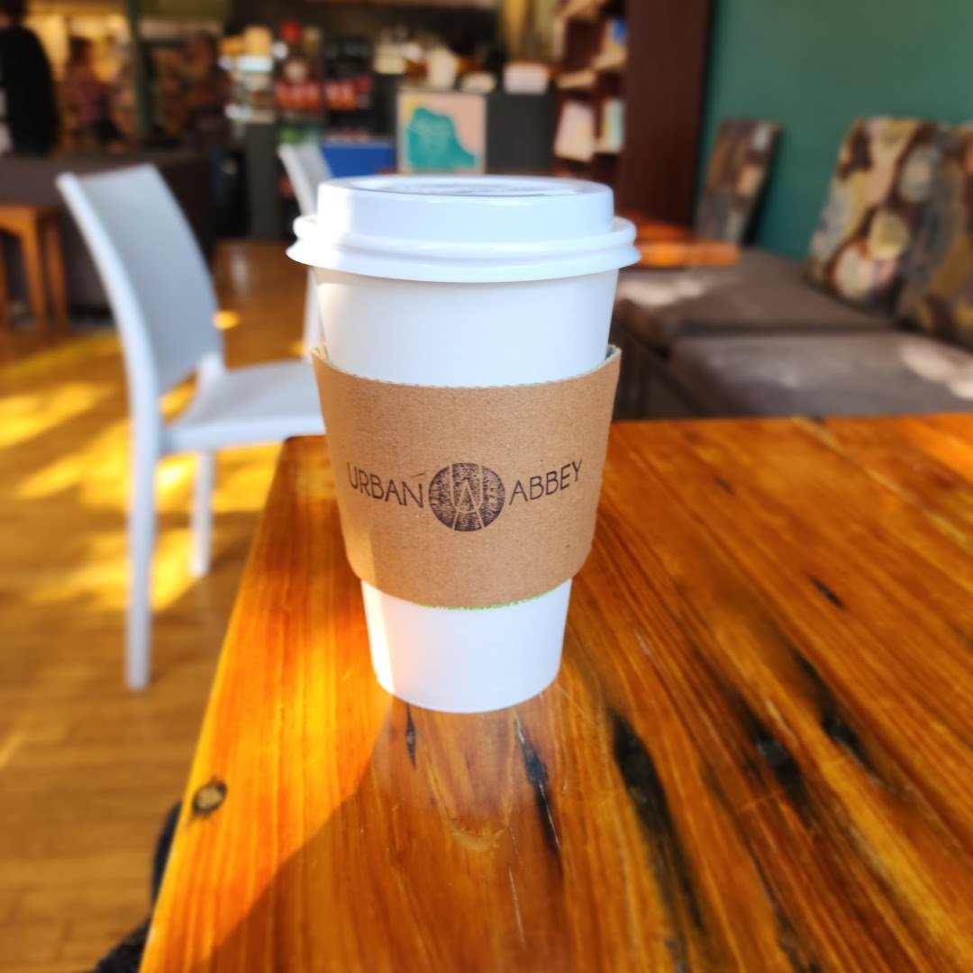 Coffee at Urban Abbey, specialty coffee shop in Omaha