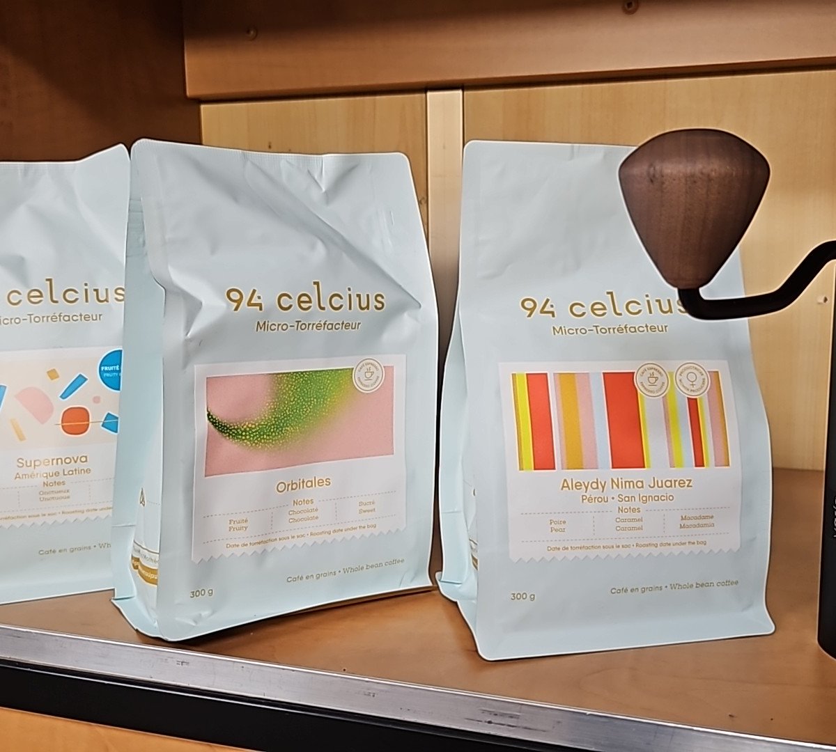 94 Celcius specialty coffee shop in Montreal - photo 10
