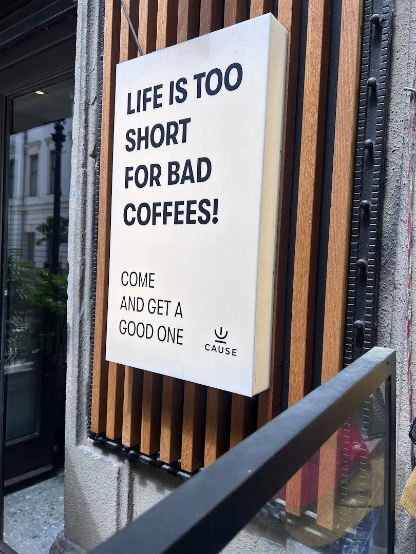 SALT Bakery X CAUSE specialty coffee shop in Budapest - photo 8