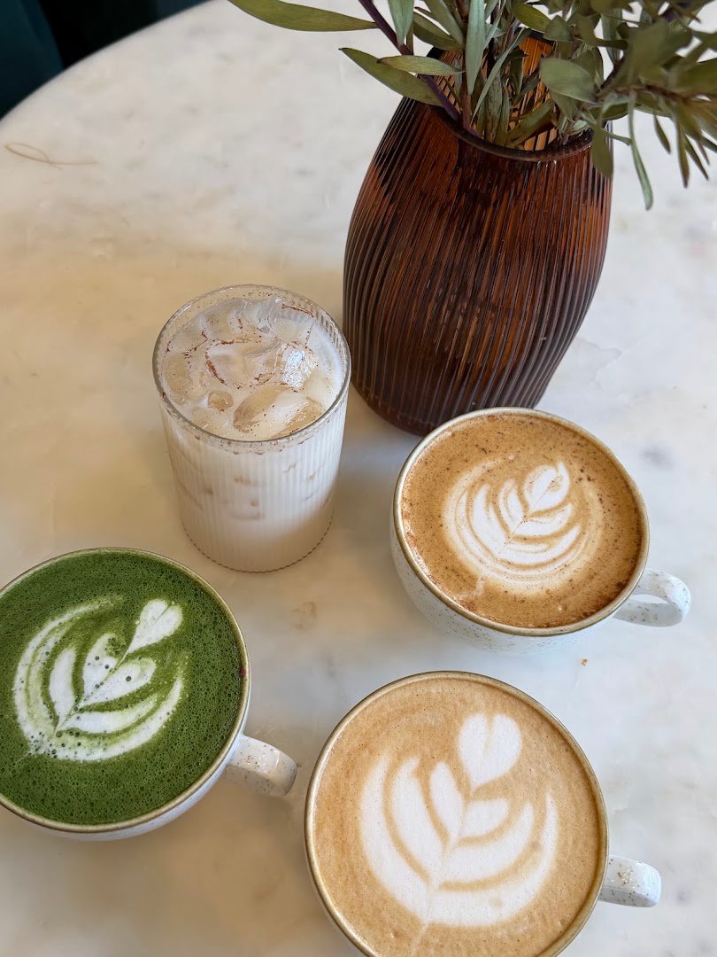 Coffee at Evergreen Coffee, specialty coffee shop in Las Vegas