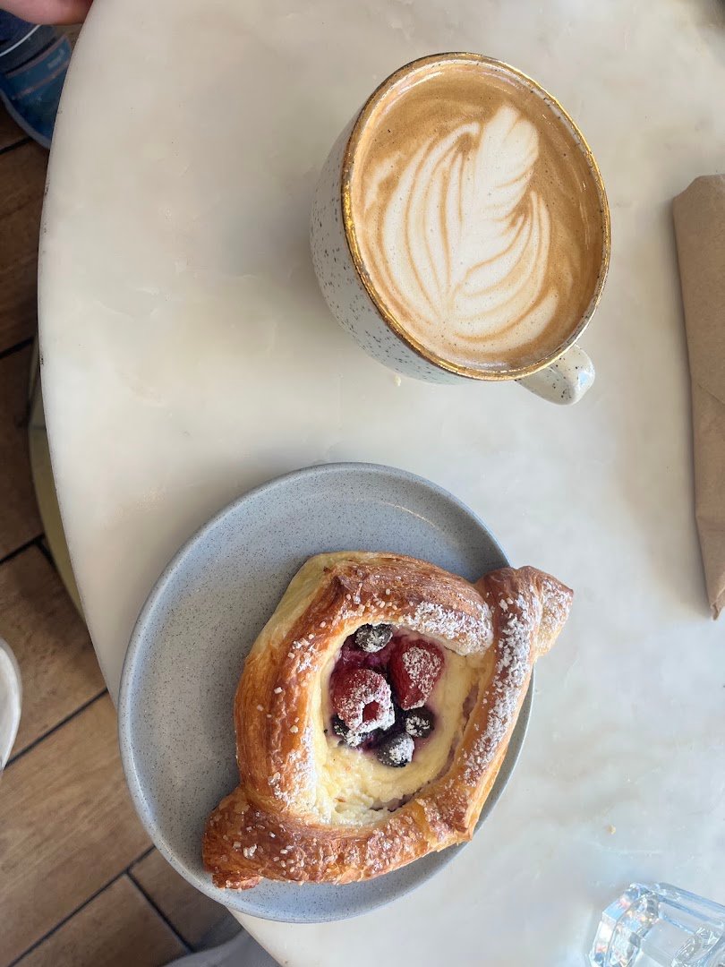 Coffee at Evergreen Coffee, specialty coffee shop in Las Vegas