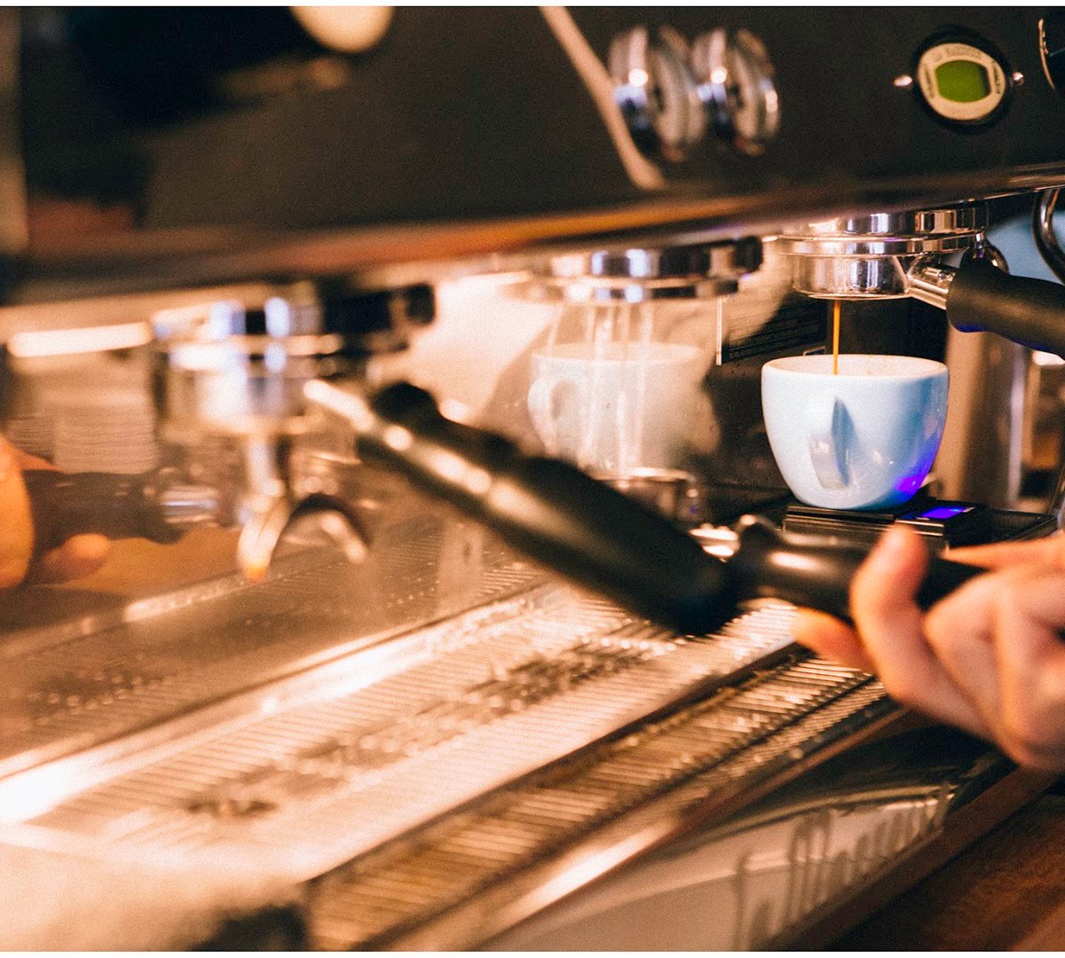 Coffee at Relaks, specialty coffee shop in Warsaw