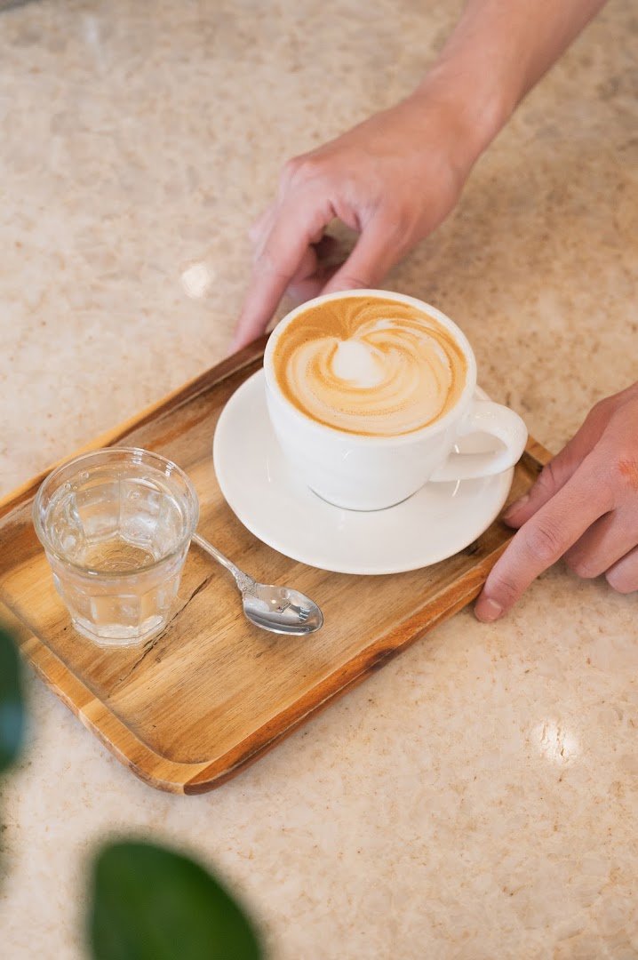 Coffee at Rising Star Coffee Roasters, specialty coffee shop in Cleveland