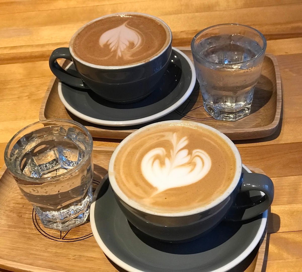 Coffee at Rising Star Coffee Roasters, specialty coffee shop in Cleveland