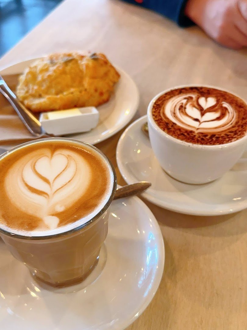 Coffee at Trade School Kitchen, specialty coffee shop in Wellington