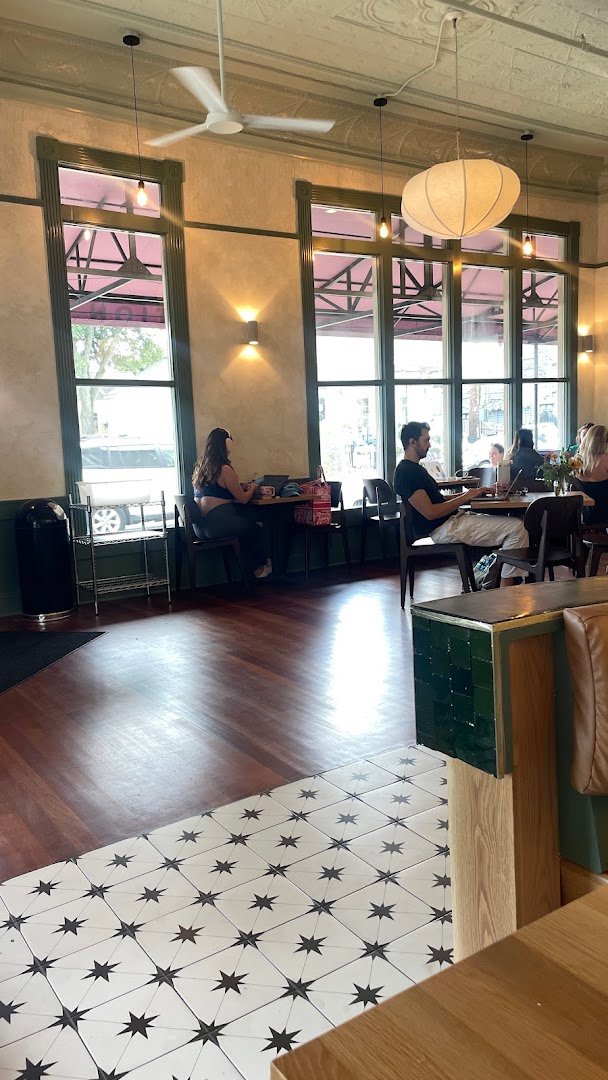 Interior of Congregation Coffee Roasters, specialty coffee shop in New Orleans
