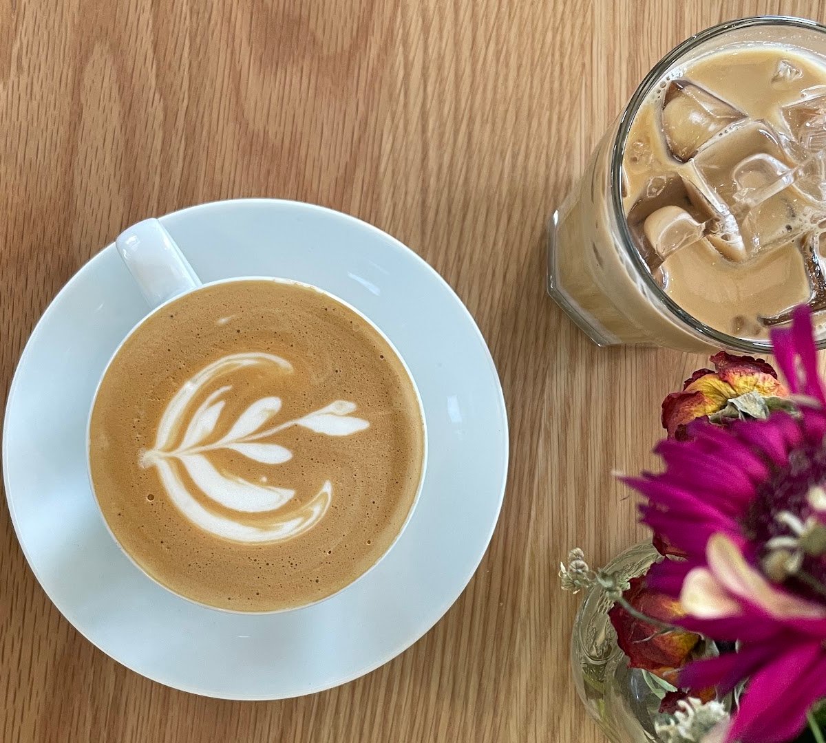 Coffee at Congregation Coffee Roasters, specialty coffee shop in New Orleans