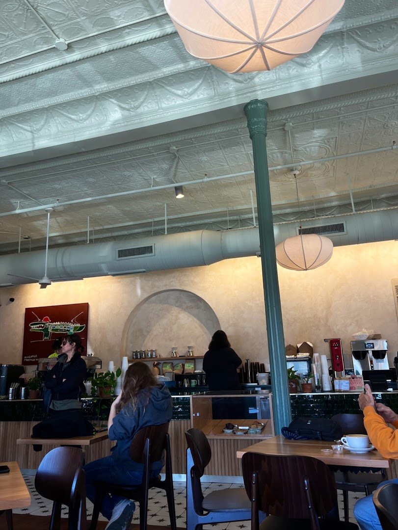 Interior of Congregation Coffee Roasters, specialty coffee shop in New Orleans