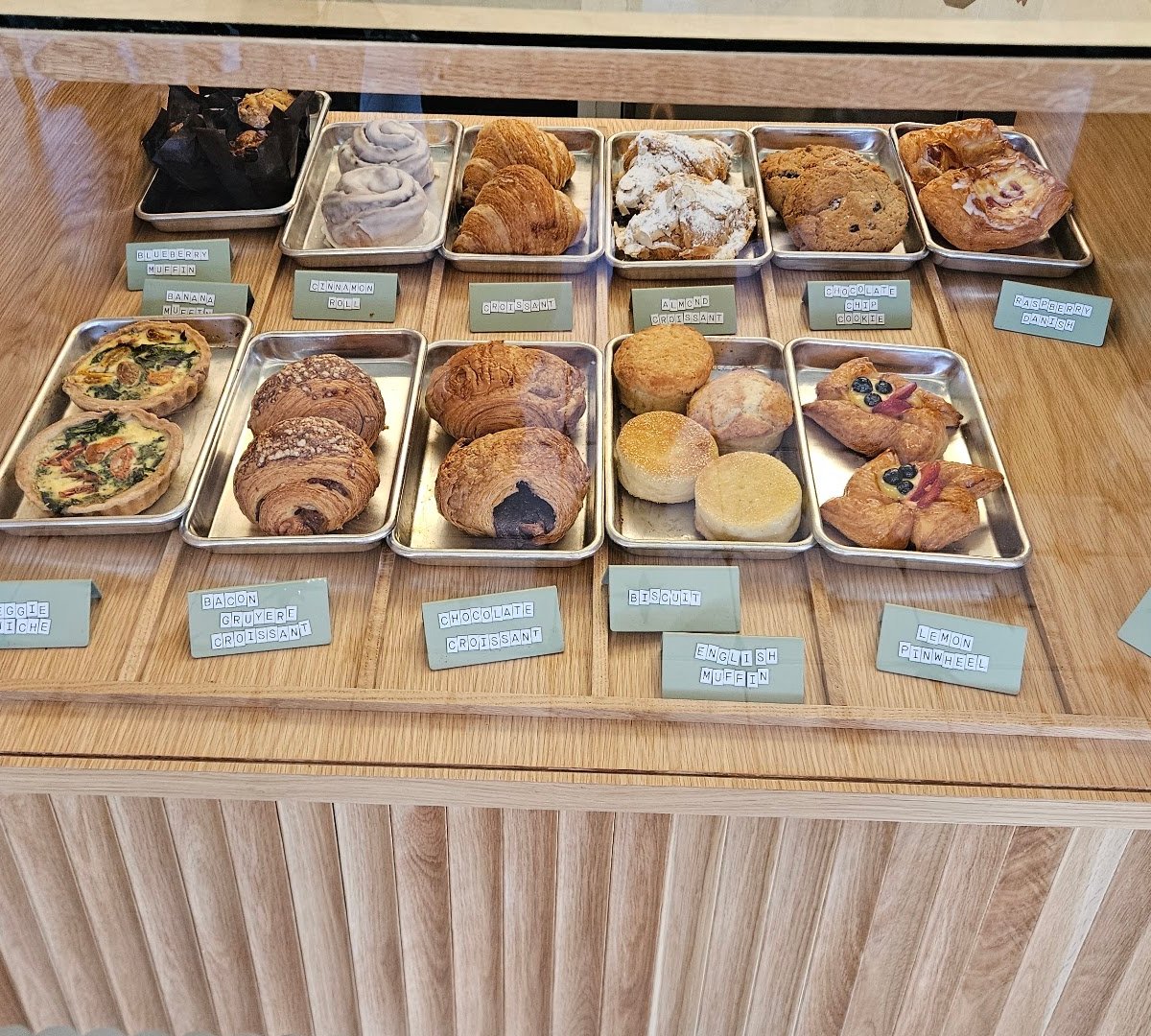 Food at Congregation Coffee Roasters, specialty coffee shop in New Orleans
