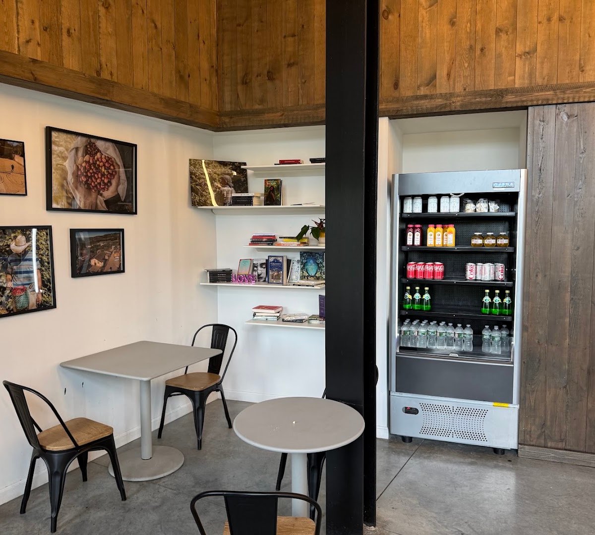 Interior of Hazel Origin Coffee LLC, specialty coffee shop in Providence
