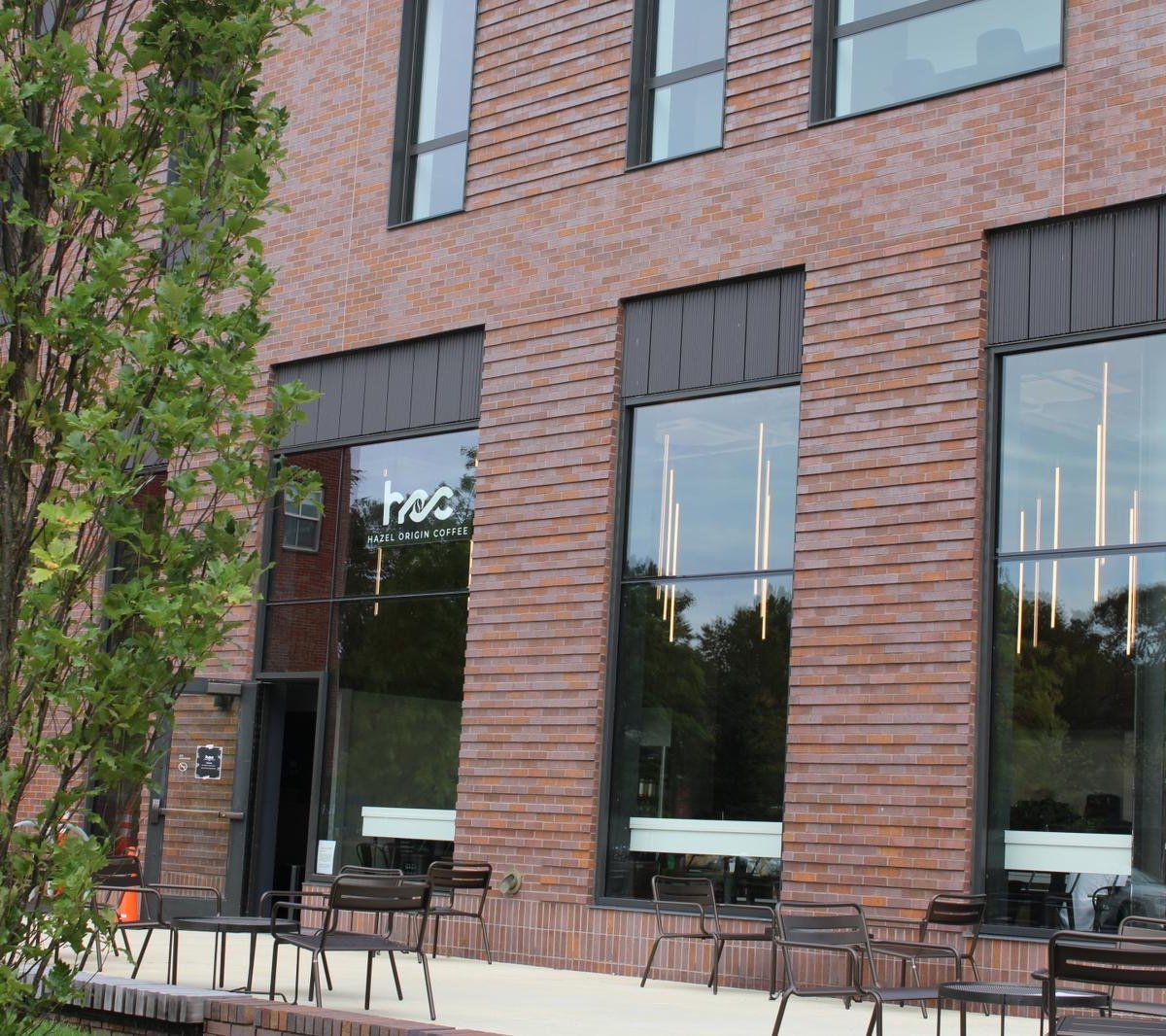 Storefront of Hazel Origin Coffee LLC, specialty coffee shop in Providence