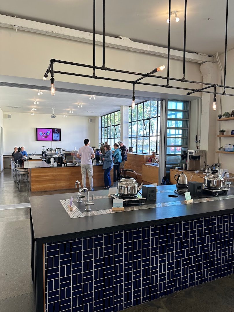 Interior of Counter Culture Coffee Training Center, specialty coffee shop in Oakland