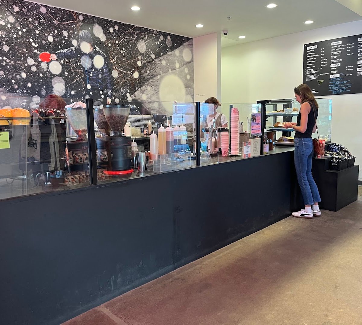 Interior of Dogwood Coffee - Northeast, specialty coffee shop in Minneapolis
