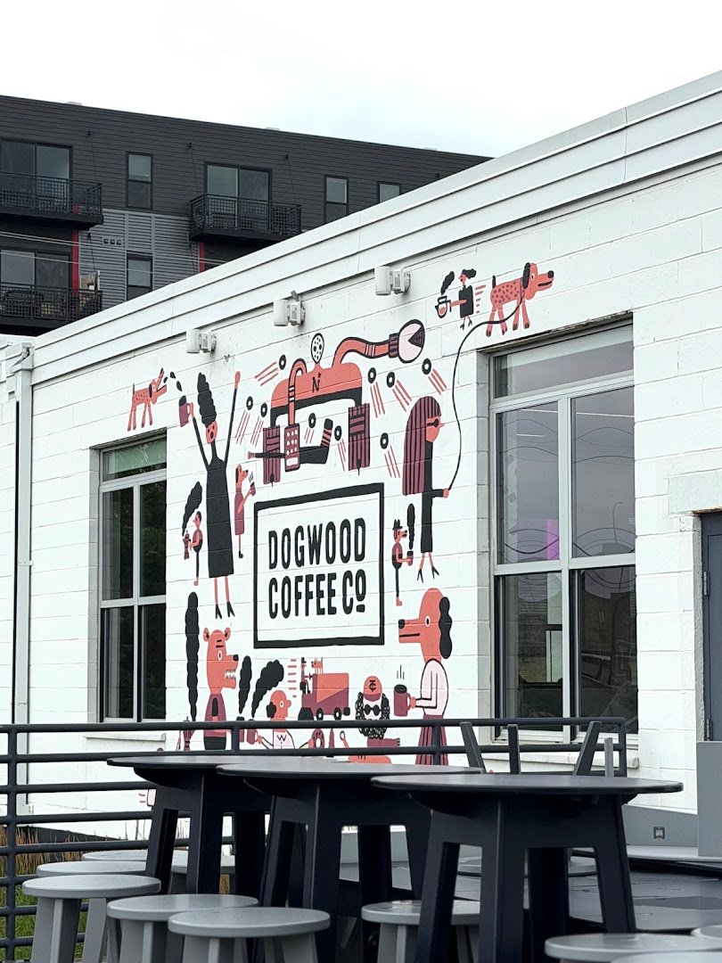 Storefront of Dogwood Coffee - Northeast, specialty coffee shop in Minneapolis