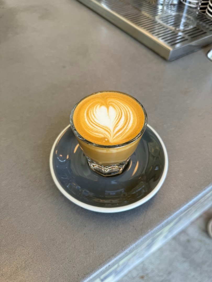 Coffee at Ninth Street Espresso, specialty coffee shop in New York