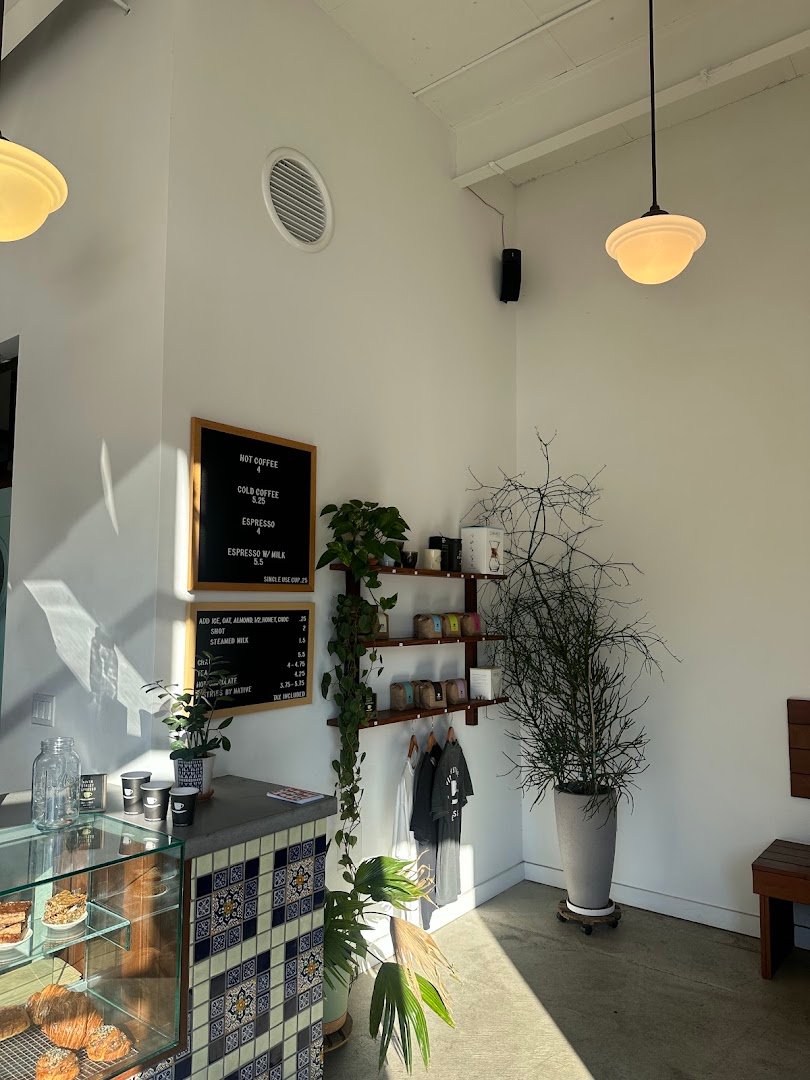 Interior of Ninth Street Espresso, specialty coffee shop in New York