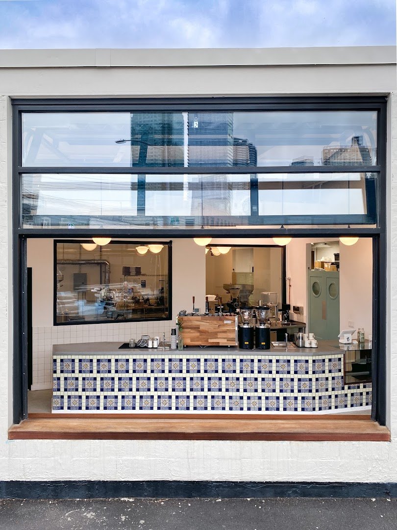 Storefront of Ninth Street Espresso, specialty coffee shop in New York