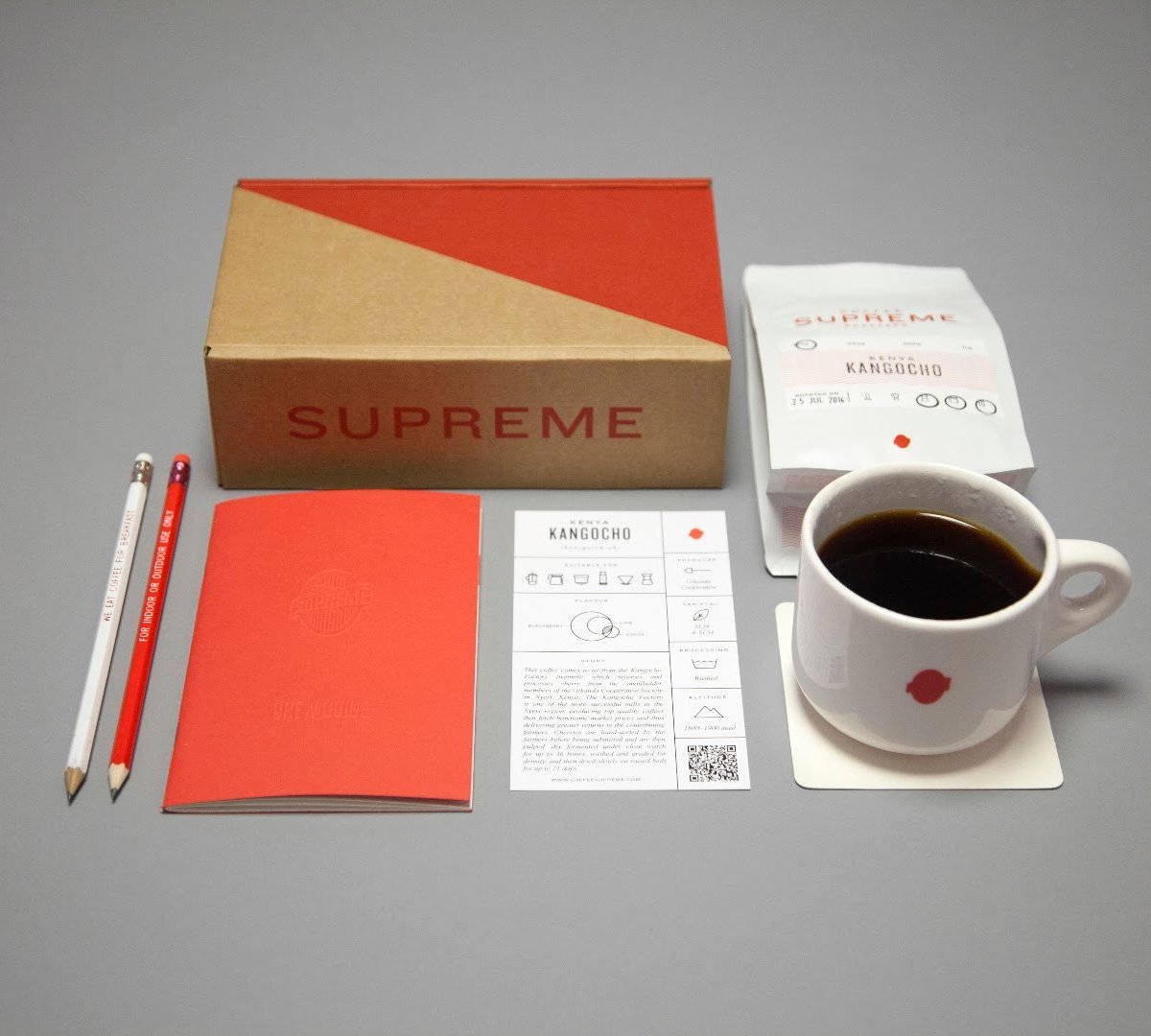 Coffee at Coffee Supreme Roastery, specialty coffee shop in Wellington