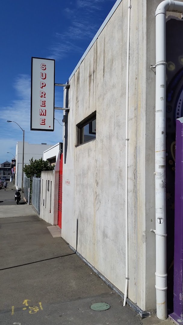 Storefront of Coffee Supreme Roastery, specialty coffee shop in Wellington