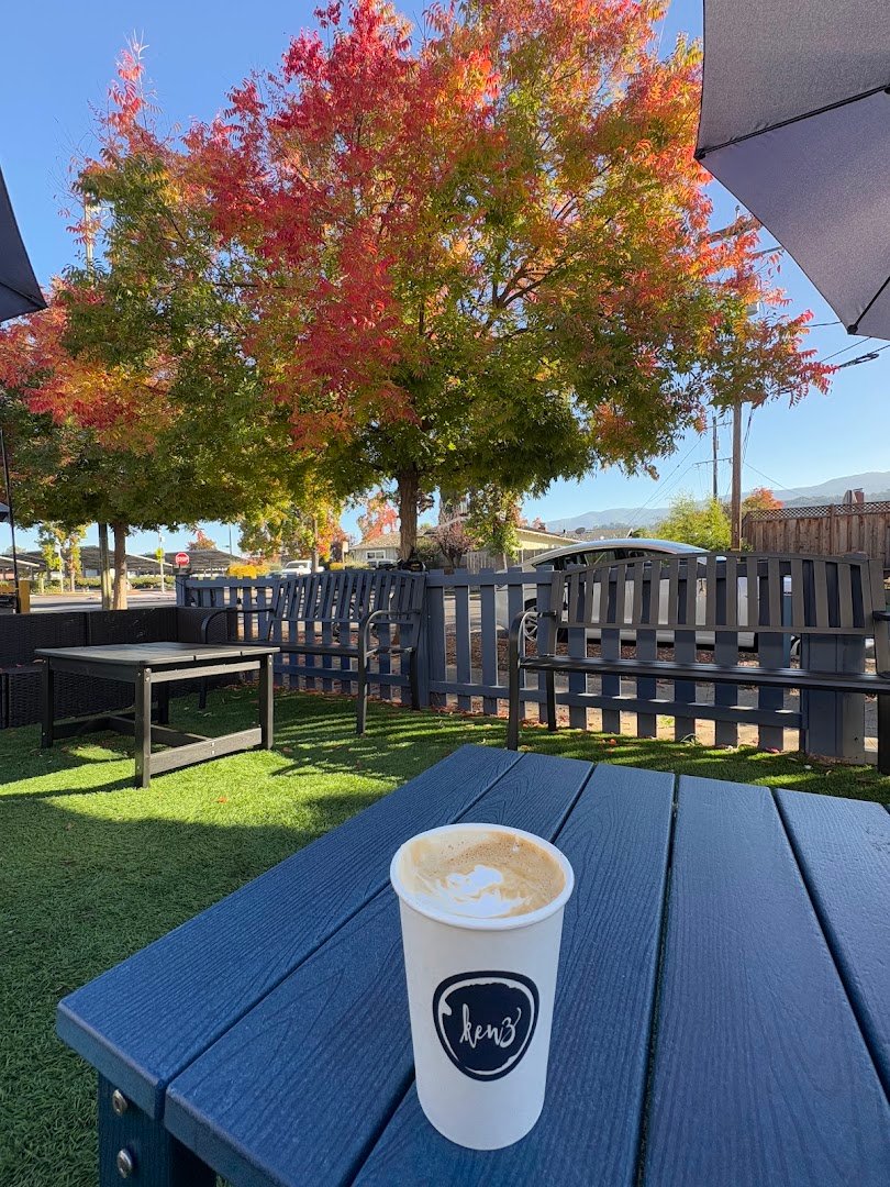 Coffee at Kenz Coffee Bar, specialty coffee shop in San Jose