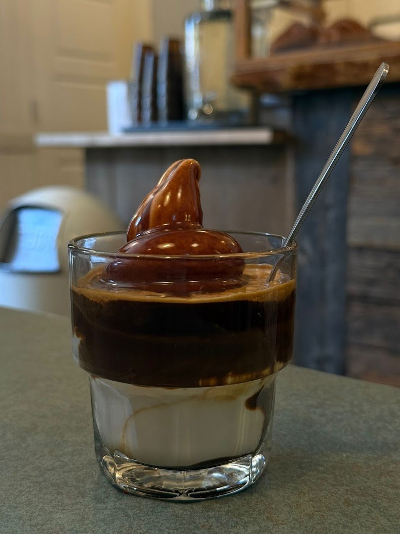 Coffee at Ferlucci Coffee Shop, specialty coffee shop in Montreal