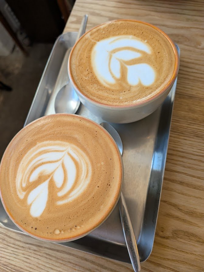Coffee at Baco Coffee Lab, specialty coffee shop in Porto