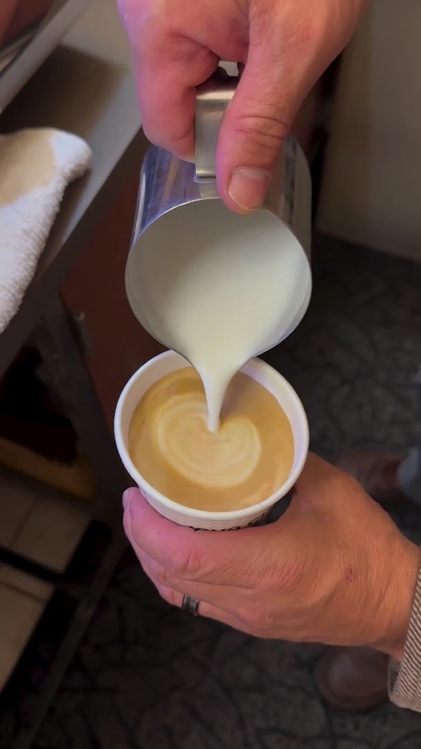 Coffee at Java City, specialty coffee shop in Sacramento