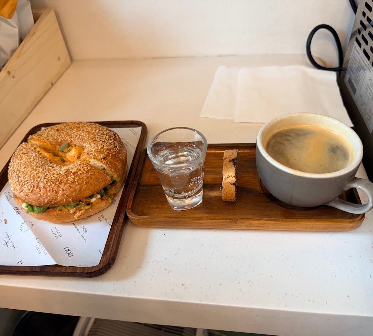 Food at Noa by The Nutcracker, specialty coffee shop in Mumbai