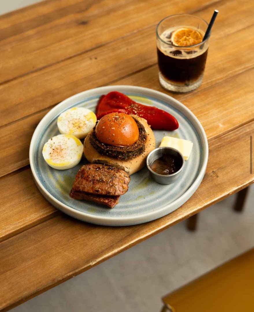Food at Lady and The Bear, specialty coffee shop in Edinburgh