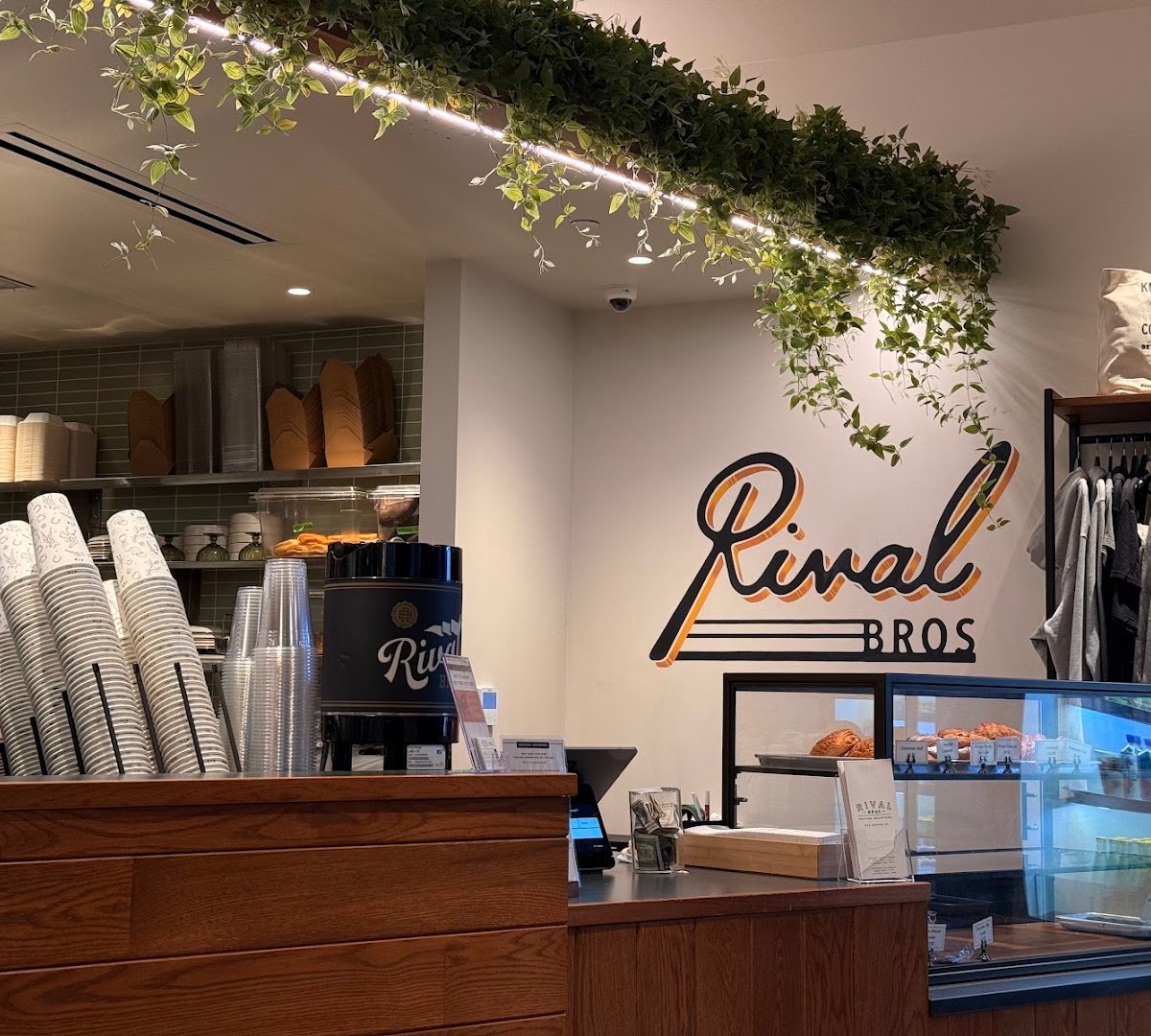 Interior of Rival Bros Coffee Bar, specialty coffee shop in Philadelphia