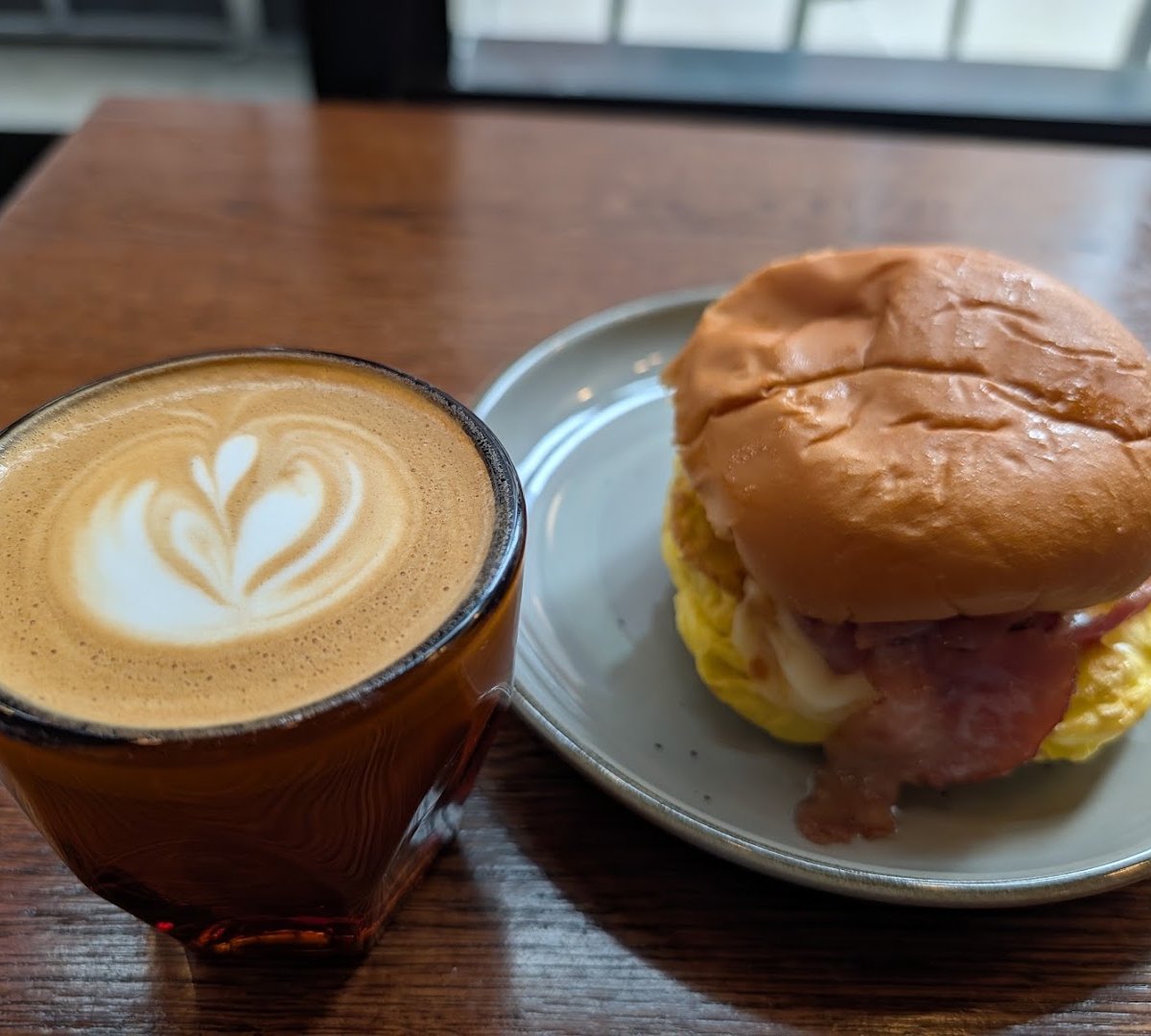 Coffee at Rival Bros Coffee Bar, specialty coffee shop in Philadelphia