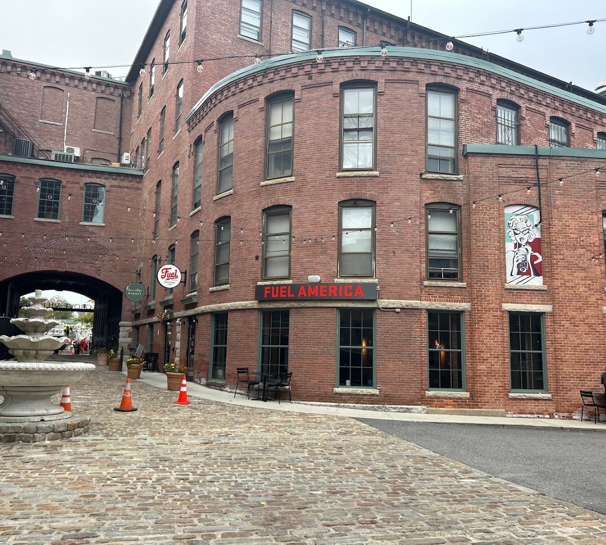 Storefront of Fuel America Grove Street, specialty coffee shop in Worcester