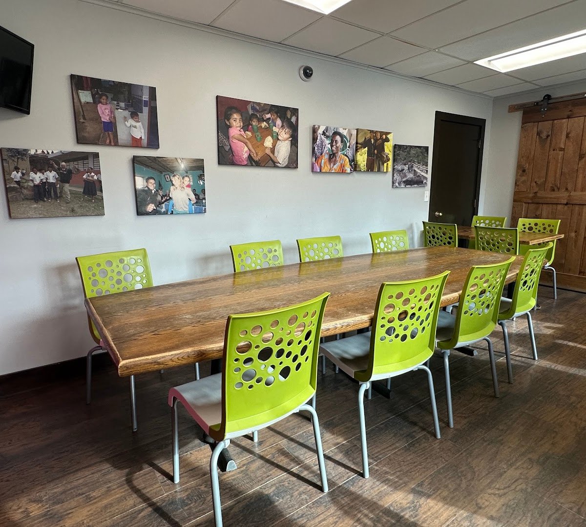 Interior of Up Coffee, specialty coffee shop in Minneapolis