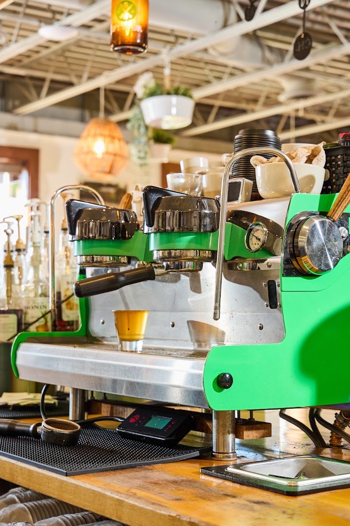Interior of Up Coffee, specialty coffee shop in Minneapolis