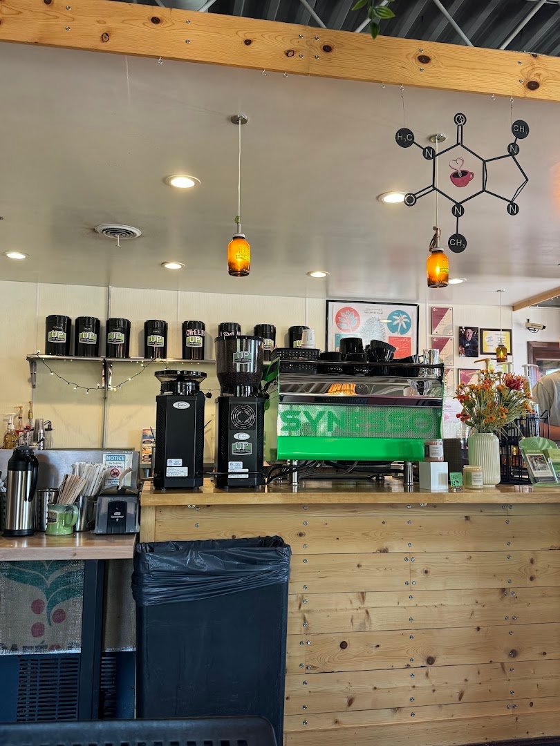 Interior of Up Coffee, specialty coffee shop in Minneapolis